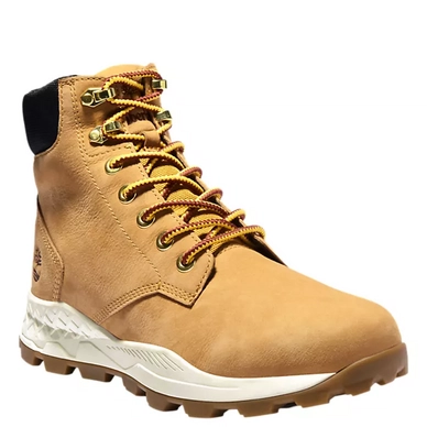 Boots Timberland Men Brooklyn 6 inch Boot Wheat Nubuck Fashionchaussures